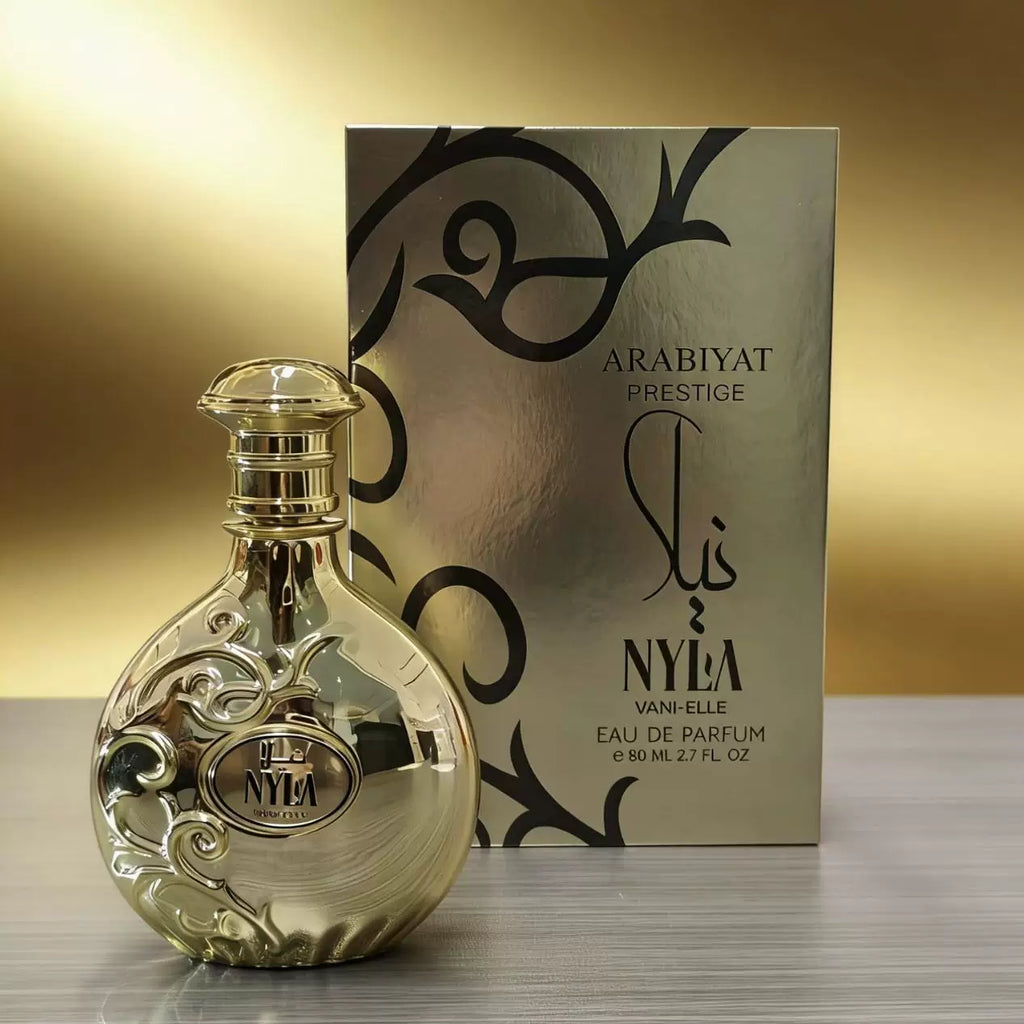 Arabiyat Prestige Nyla Premium Unisex Vanilla Jasmine Eau de Toilette for Men and Women